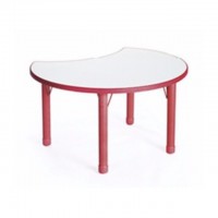 Children furniture semi circle children study table