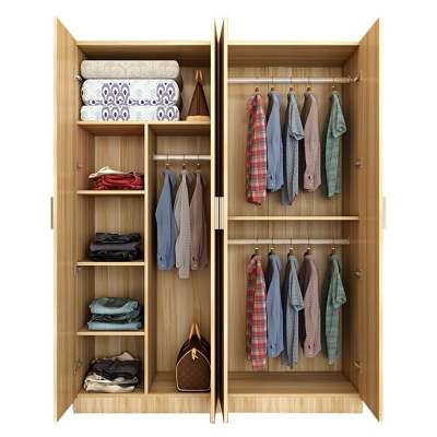 Factory price Bedroom wardrobe designs high quality wooden closet