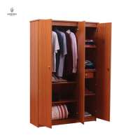 Top Rated Customized Bedroom Furniture Large Storage Elegant Modern Design 2 Door Bedroom Wardrobe Design