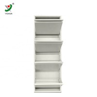 Home furniture steel shoe shelf storage organizer cabinet