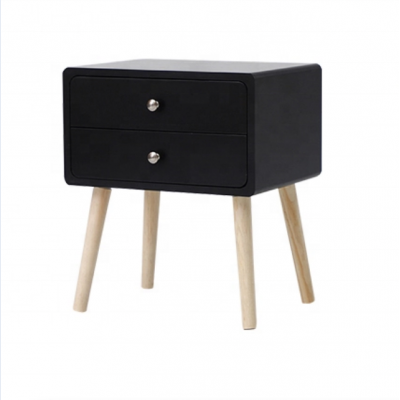 Modern simple design wooden nightstand for bedroom